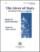 The Giver of Stars SATB choral sheet music cover